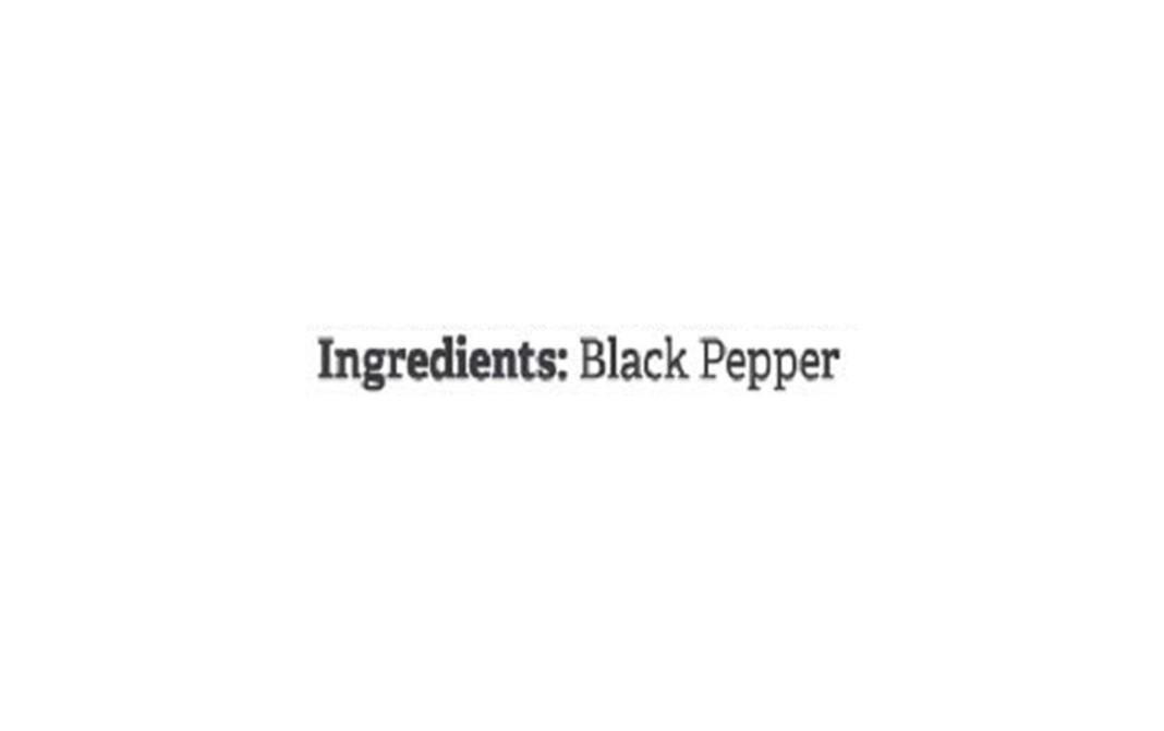 Valley Spice Black Pepper Powder    Plastic Bottle  100 grams